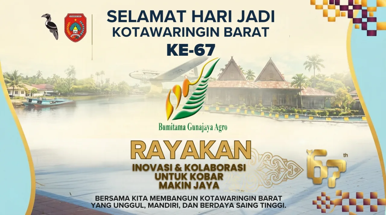 Seluruh jajaran dan pimpinan BGA mengucapkan selamat hut kobar ke 67 kobar semakin jaya dan maju